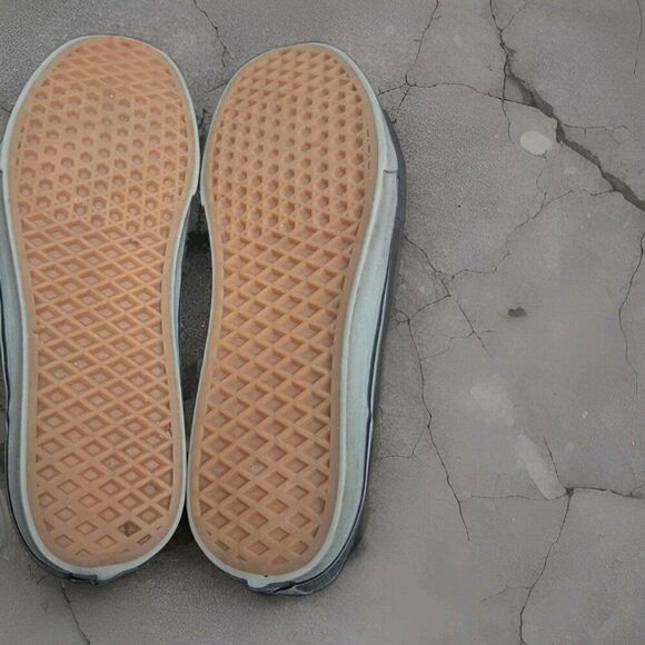 Vans Bishop Canvas Gray Skateboarding Shoe Sneakers Men's Size 12 - Picture 6 of 7